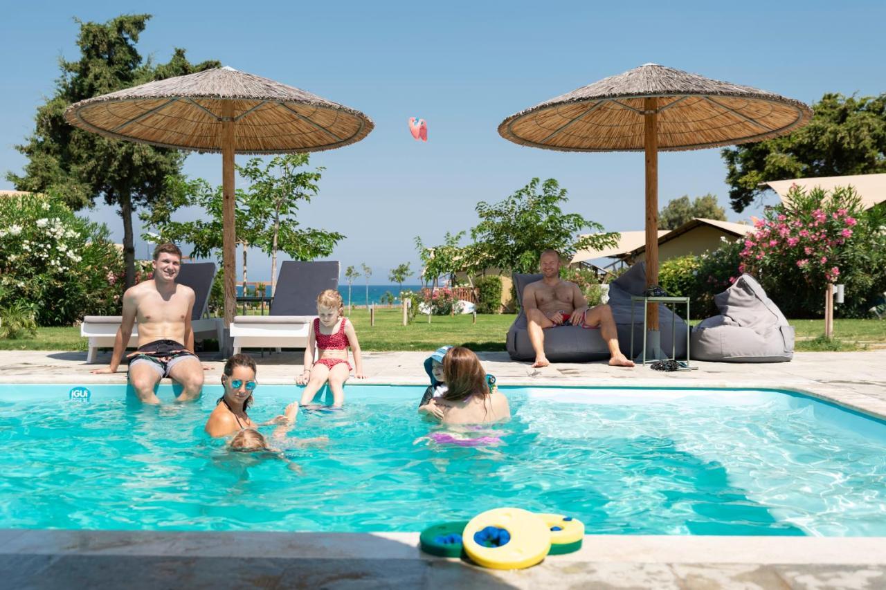 Logos Beach Village Theológos Eksteriør billede