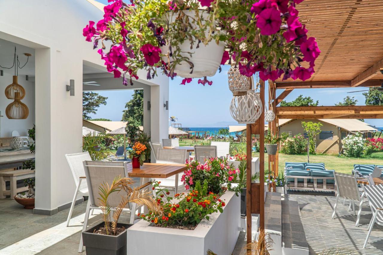 Logos Beach Village Theológos Eksteriør billede