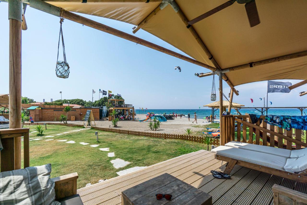 Logos Beach Village Theológos Eksteriør billede